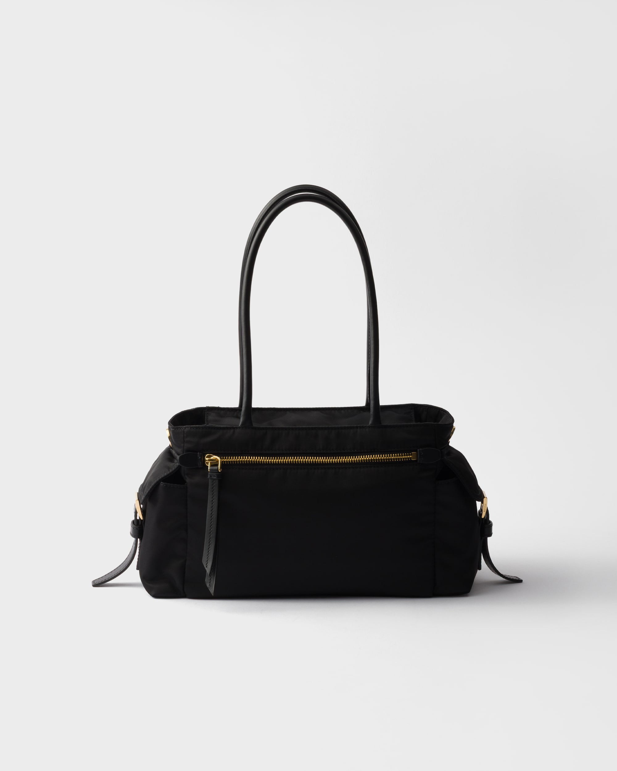 Prada Explore medium Re-Nylon and leather tote bag - Image 2